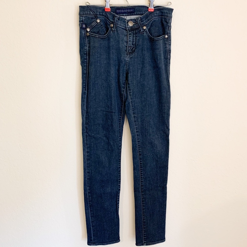 Rock & Republic Berlin Straight Leg Jeans Size 6